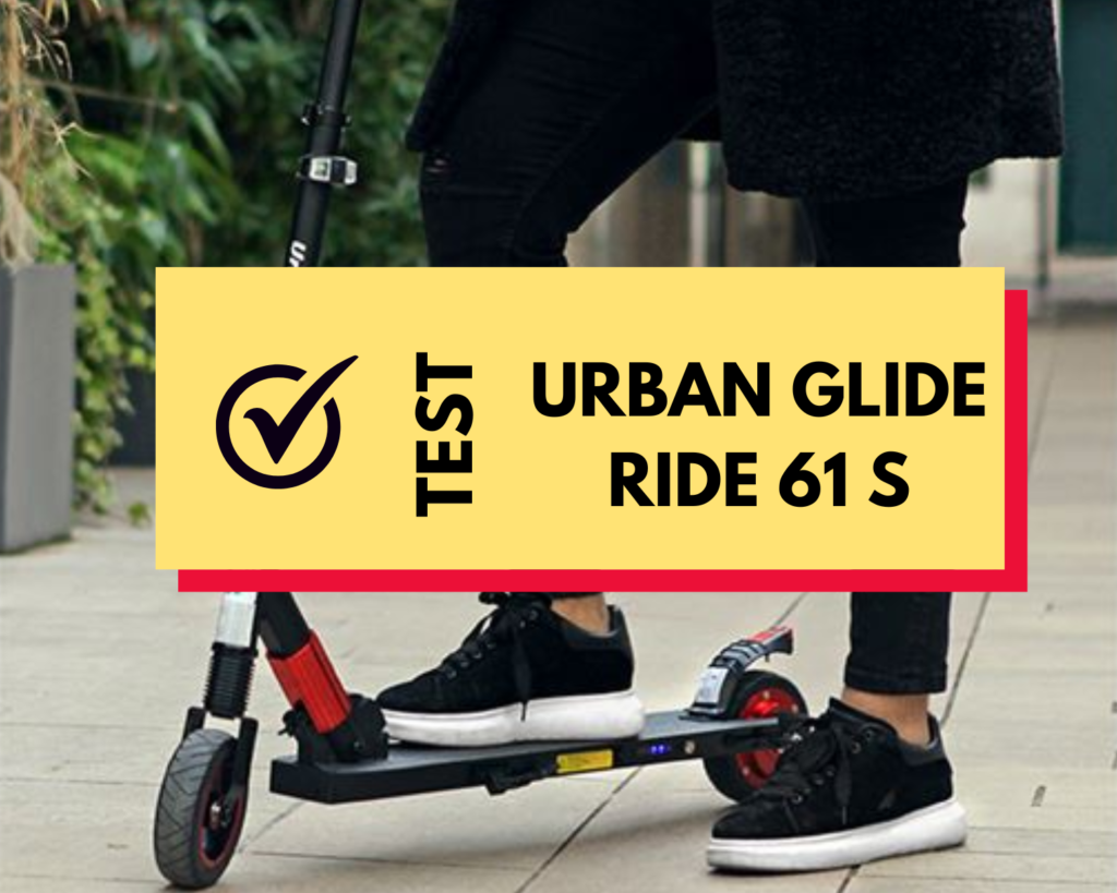 Test de la trottinette électrique Urban Glide Ride 61s - Notre